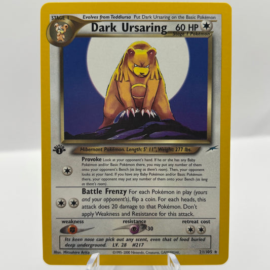 Dark Ursaring - Neo Destiny single card