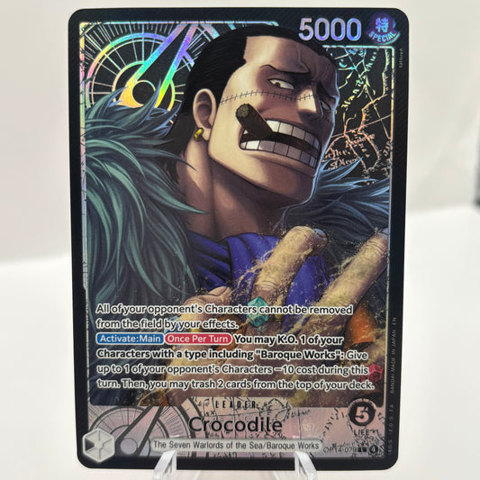 Crocodile - OP14-079 (Alternate Art) - The Azure Sea's Seven single card