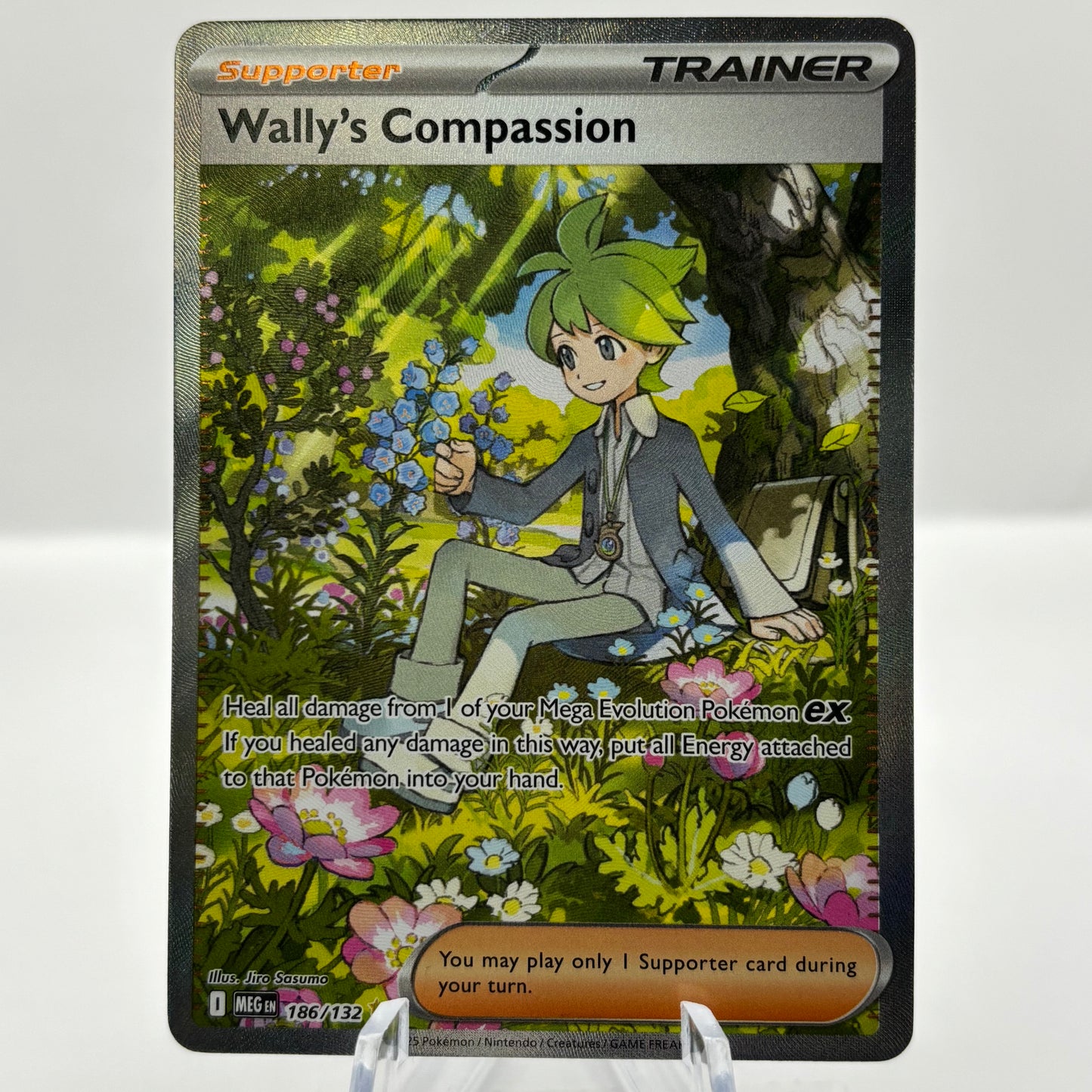 Wally's Compassion - 186/132 - ME01: Mega Evolution single card