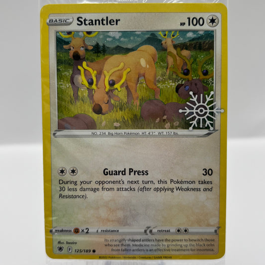 Stantler - 125/189 (Holiday Calendar Sealed PR) single card