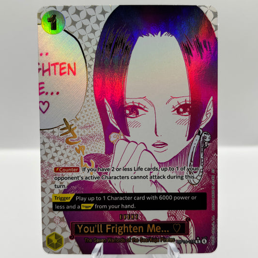 You'll Frighten Me... (Alternate Art) - The Azure Sea's Seven single card