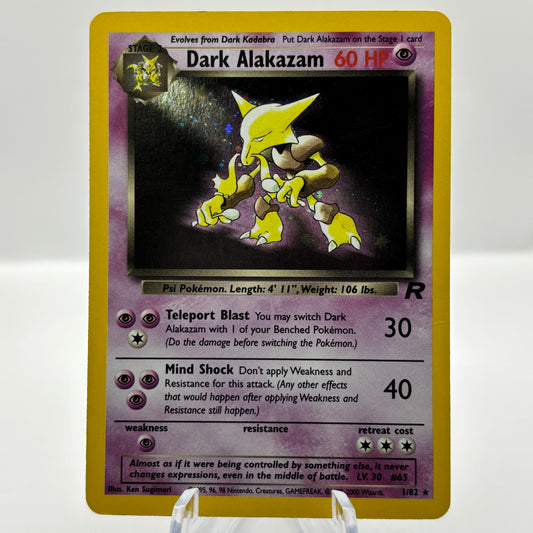 Dark Alakazam (1) - Team Rocket single card
