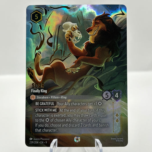 Scar - Finally King (Enchanted) - Fabled (9) single card