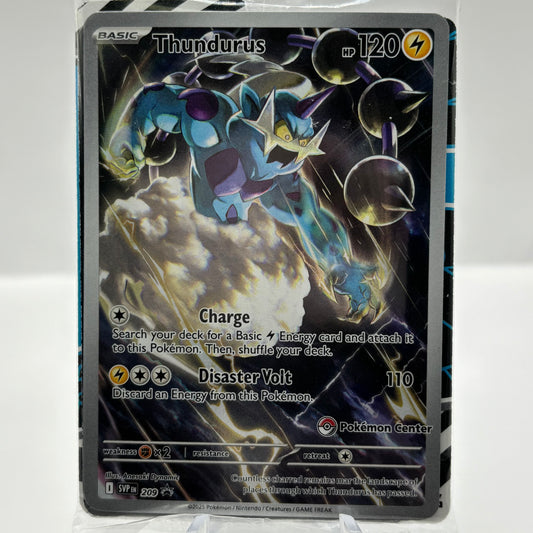 Thundurus - 209 (Pokemon Center Exclusive) - SV: Scarlet & Violet PR single card