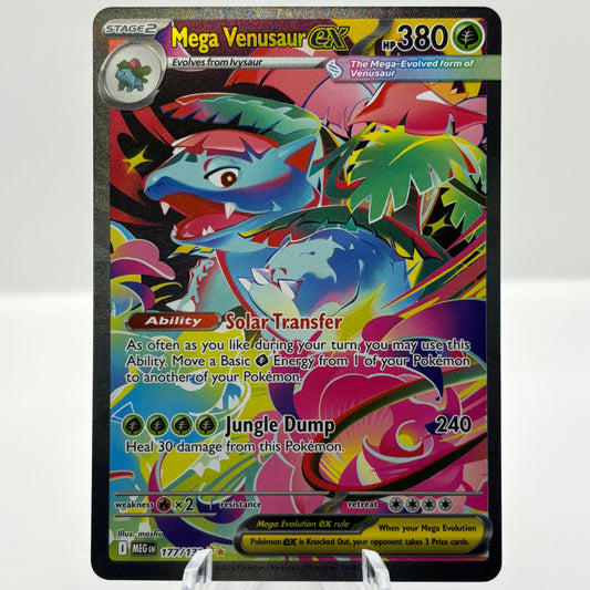 Mega Venusaur ex - 177/132 - ME01: Mega Evolution single card