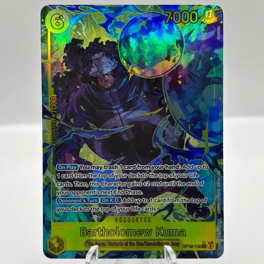 Bartholomew Kuma (Alternate Art) - Legacy of the Master single card