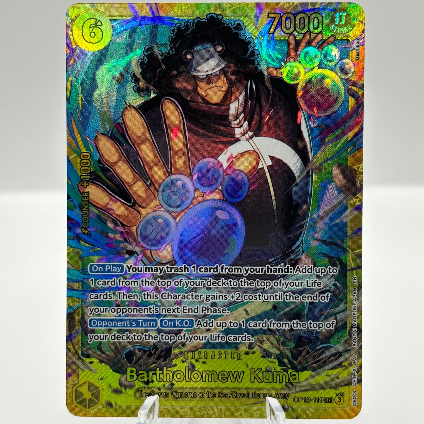 Bartholomew Kuma - Legacy of the Master single card