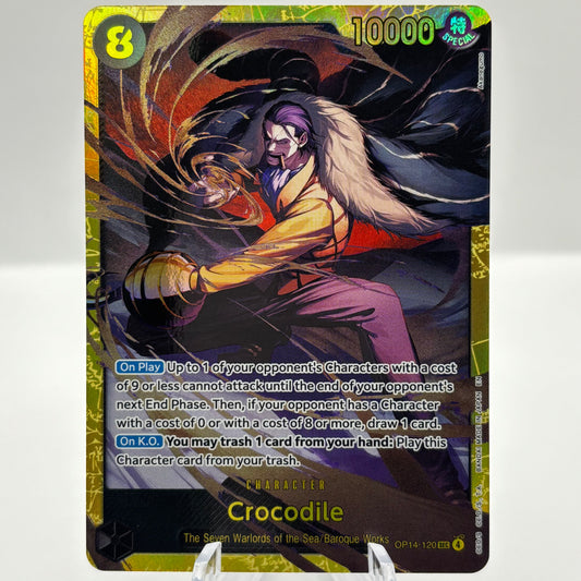 Crocodile - OP14-120 - The Azure Sea's Seven single card
