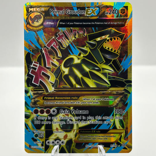 Primal Groudon EX (Shiny Full Art) - XY - Ancient Origins single card
