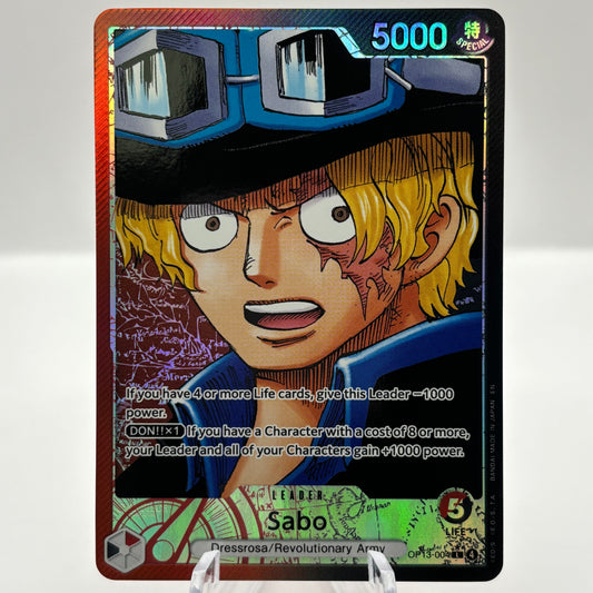 Sabo (004) (Alternate Art) - Carrying On His Will single card