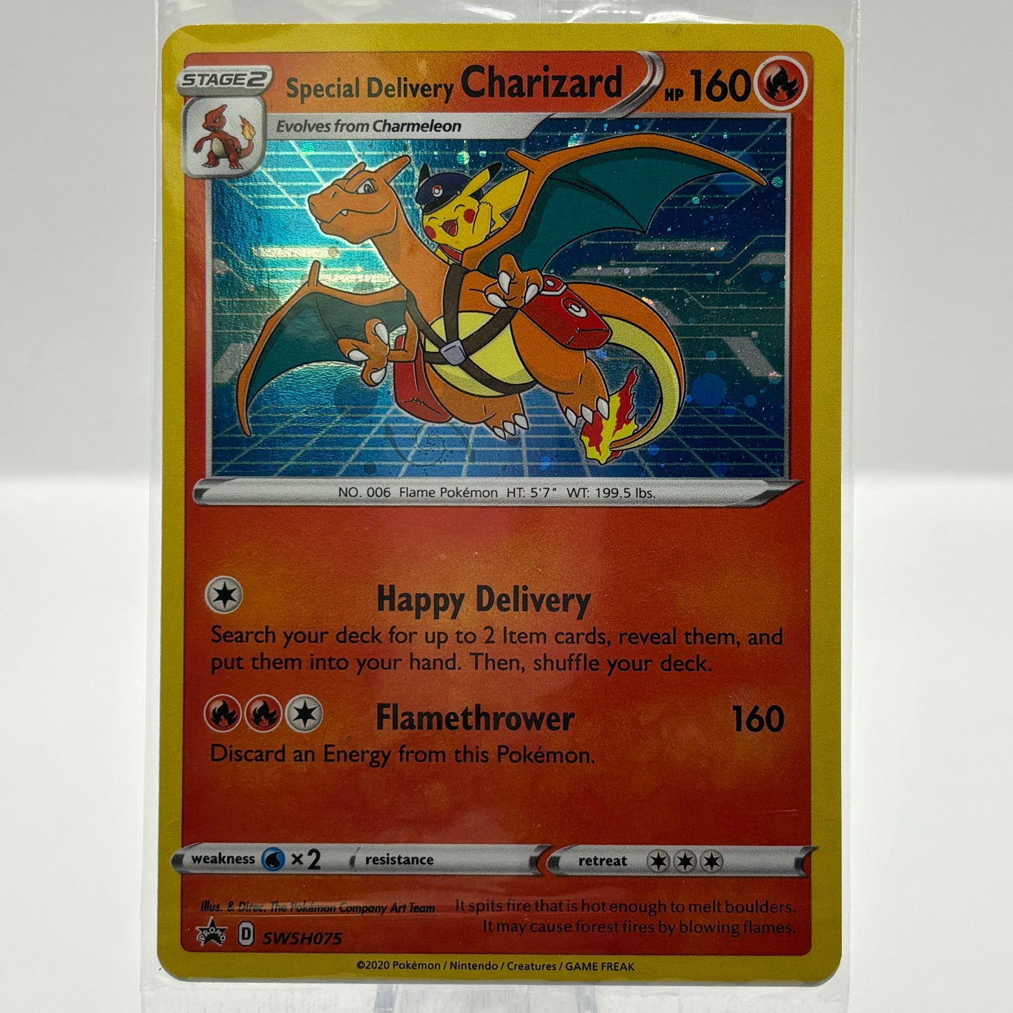 Special Delivery Charizard - SWSH075 - SWSH: Sword & Shield PR single card
