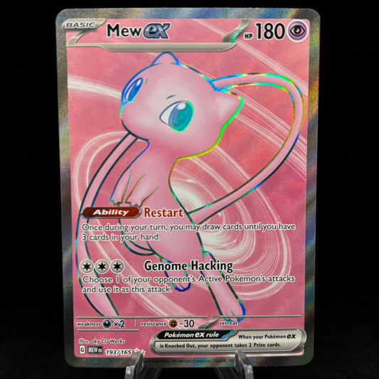 Mew ex - 193/165 - SV: Scarlet & Violet 151 Single Card