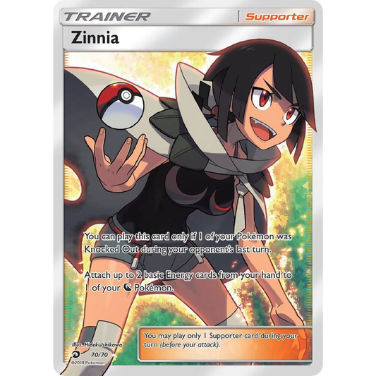 Zinnia (Full Art) - Dragon Majesty 70/70
