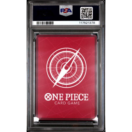 2025 ONE PIECE OP10-ROYAL BLOOD #022 TRAFALGAR LAW ALTERNATE ART PSA 10