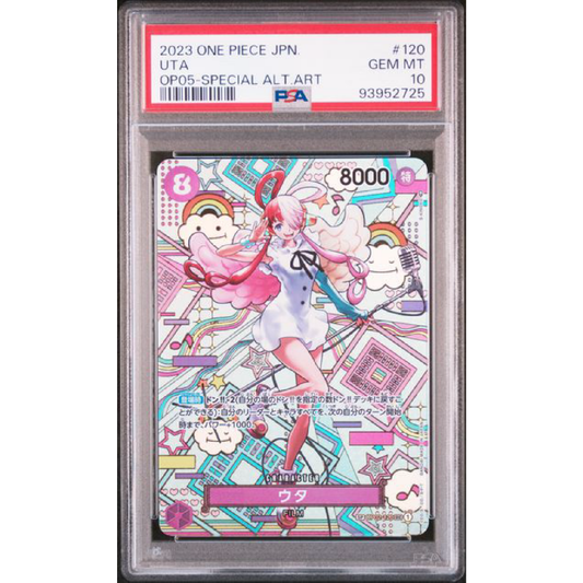 PSA 10 One Piece 2023 JPN Uta OP05-Special Alt Art #120