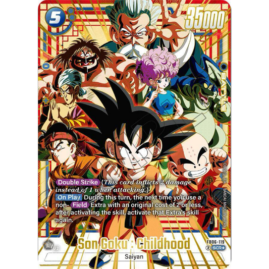 Son Goku : Childhood - FB06-119 (Super Alternate Art) - Rivals Clash