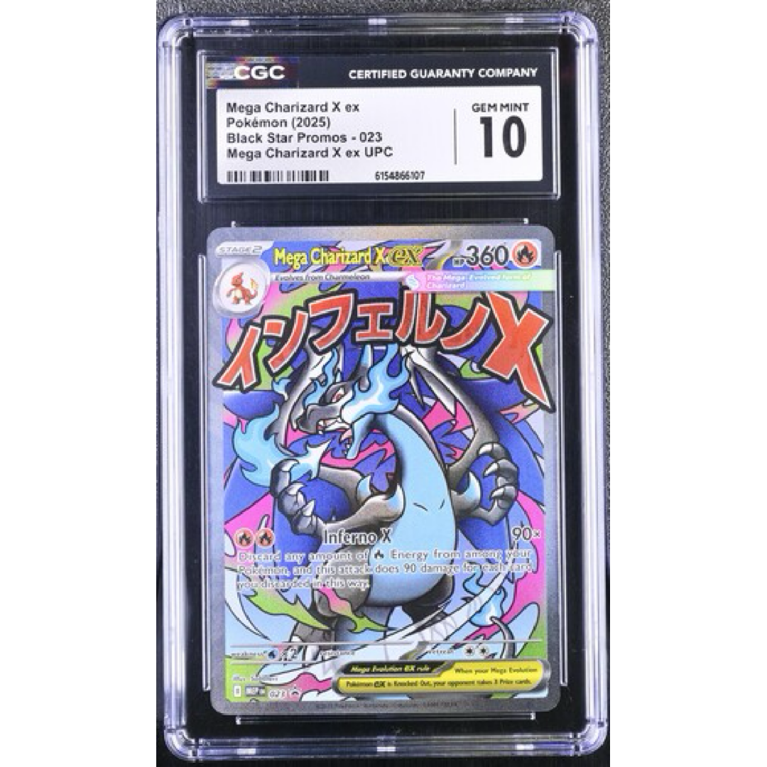 Mega Charizard X Ex 023 - CGC GEM MINT 10