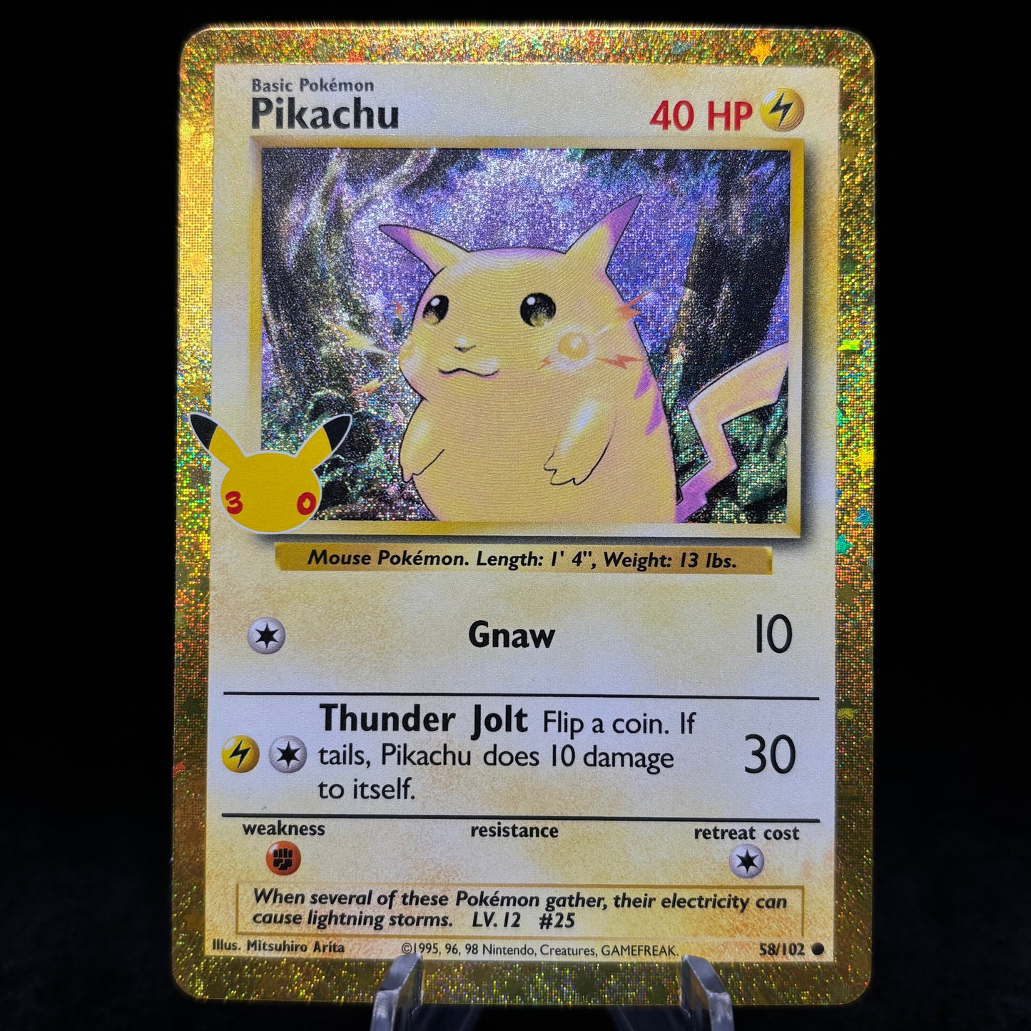 Pikachu - ME: 30th Celebration Classic Collection Single Card