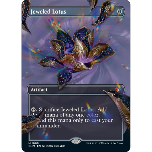 Jeweled Lotus (Textured Foil) - Commander Masters