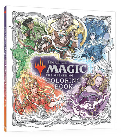 The Official Magic The Gathering Coloring Book