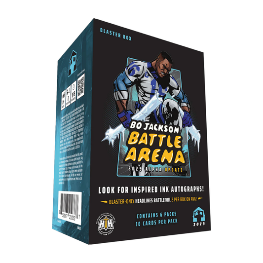 2025 Bo Jackson Battle Arena Alpha Update Blaster Box