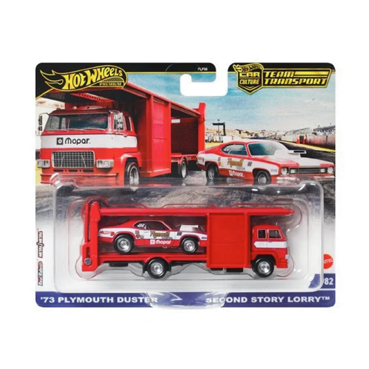 Hot Wheels Team Transport 2025 1973 Plymouth Duster
