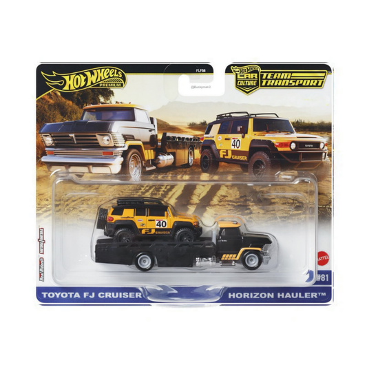 Hot Wheels Team Transport 2025 Toyota FJ Cruiser