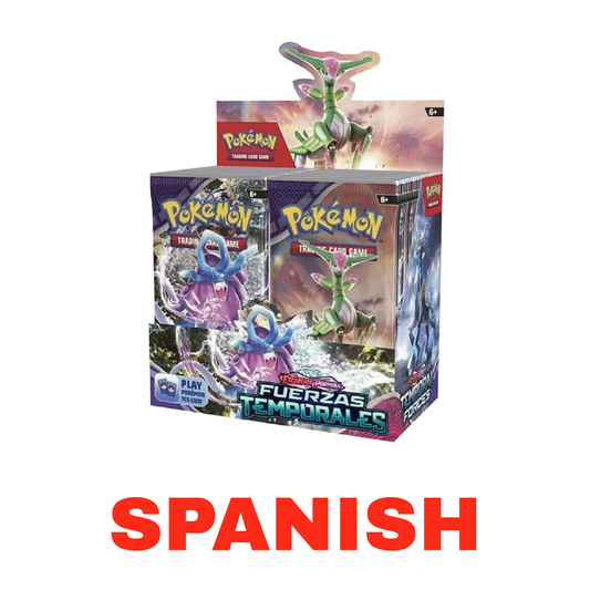 Pokémon TCG: Spanish Scarlet & Violet Fuerzas Temporales Booster Box