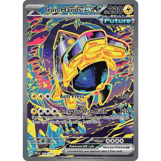 Iron Hands ex - 154/131 - SV: Prismatic Evolutions (PRE)