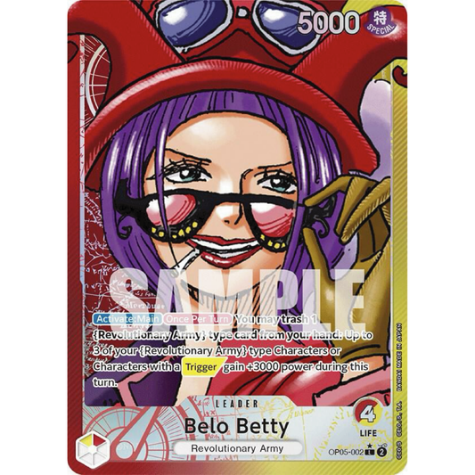 Belo Betty (002) (Alternate Art) - Awakening of the New Era (OP05)