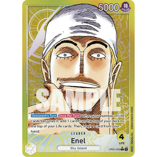 Enel (098) (Alternate Art) - Awakening of the New Era (OP05)