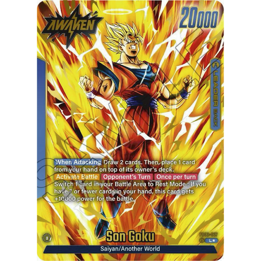 Son Goku - FB03-027 (Alternate Art) - Raging Roar (FB03)