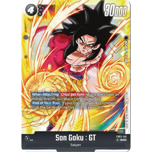 Son Goku : GT - FB03-140 - Raging Roar (FB03)
