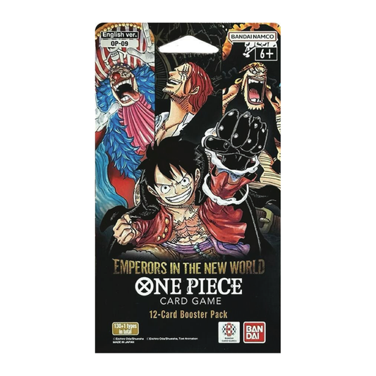 One Piece Card Game: Emperors In The New World OP09 Sleeved Booster Pack