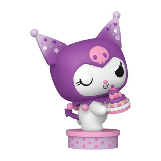Hello Kitty and Friends Kuromi 20th Anniversary Kuromi with Cake Funko Pop! Vinyl Figure #108