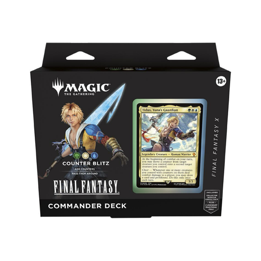Magic The Gathering: Universes Beyond: Final Fantasy Commander Deck Counter Blitz