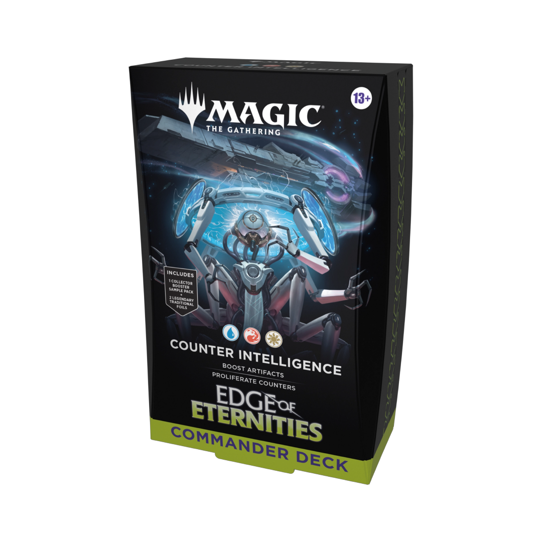 Magic The Gathering: Edge of Eternities Counter Intelligence Commander Deck
