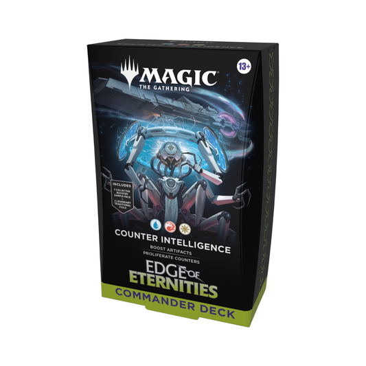 Magic The Gathering: Edge of Eternities Counter Intelligence Commander Deck