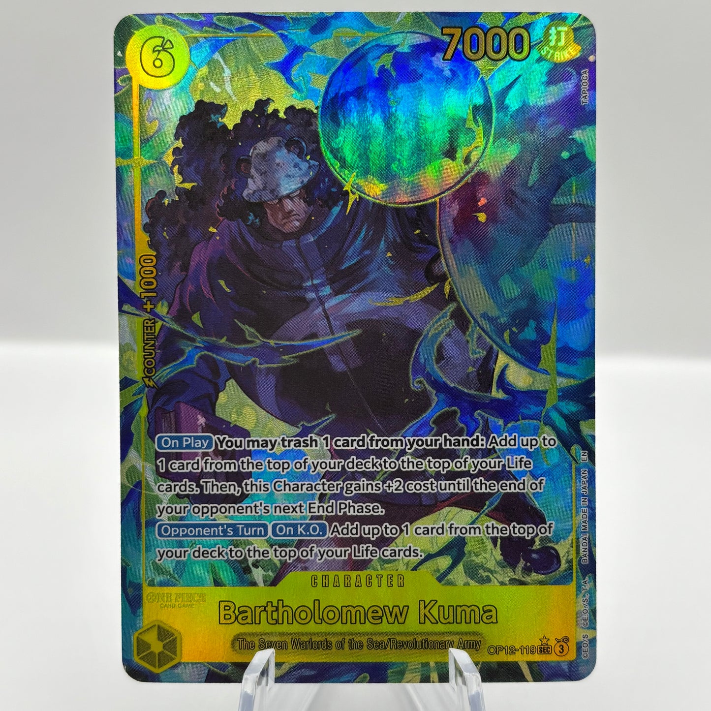 Bartholomew Kuma (Alternate Art) - Legacy of the Master Single Card