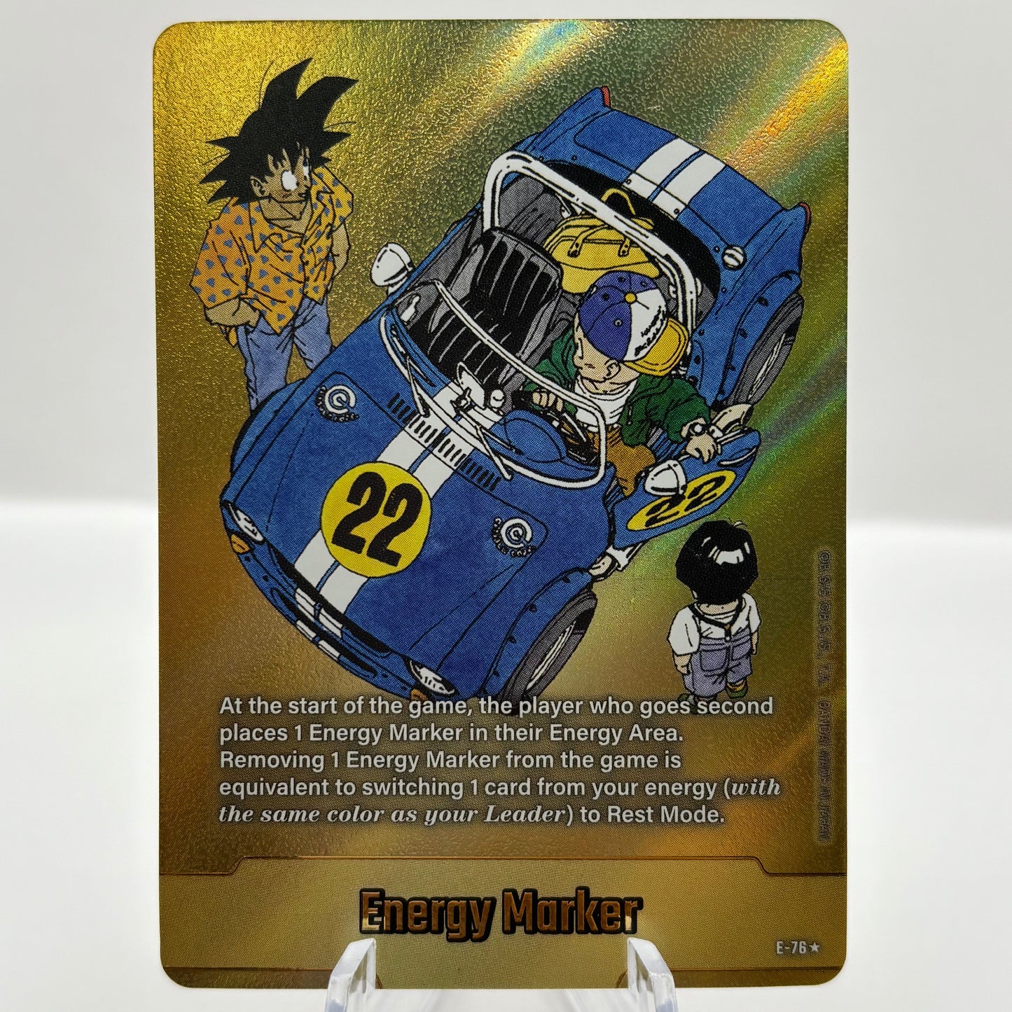 Energy Marker (E-76) (Gold) - Fusion World Energy Markers Single Card