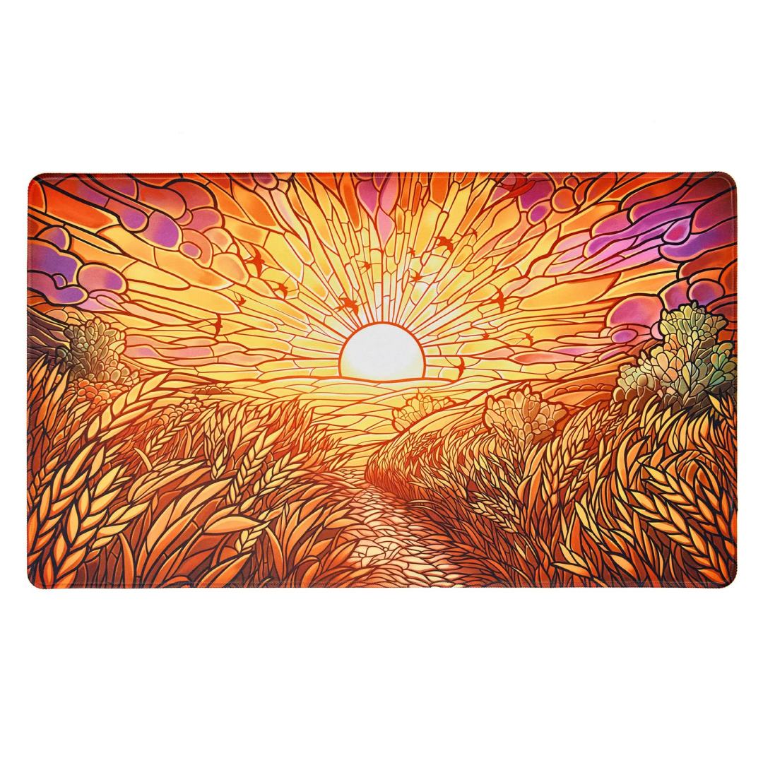 Arcane Fortress Standard Playmat Stained Glass 24” x 14”