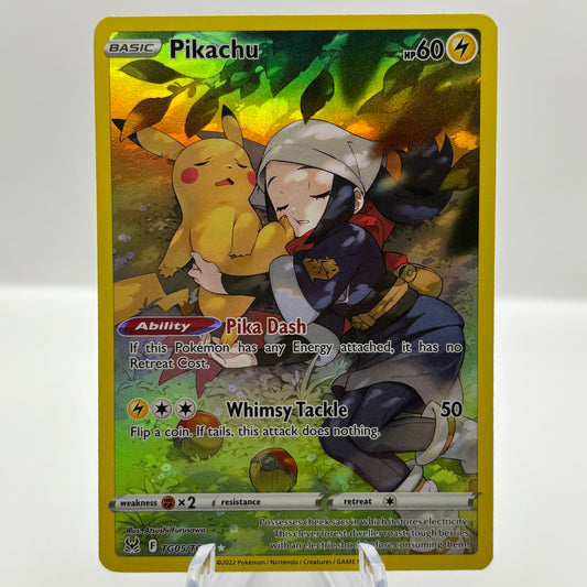 Pikachu - SWSH11: Lost Origin Trainer Gallery Single Card
