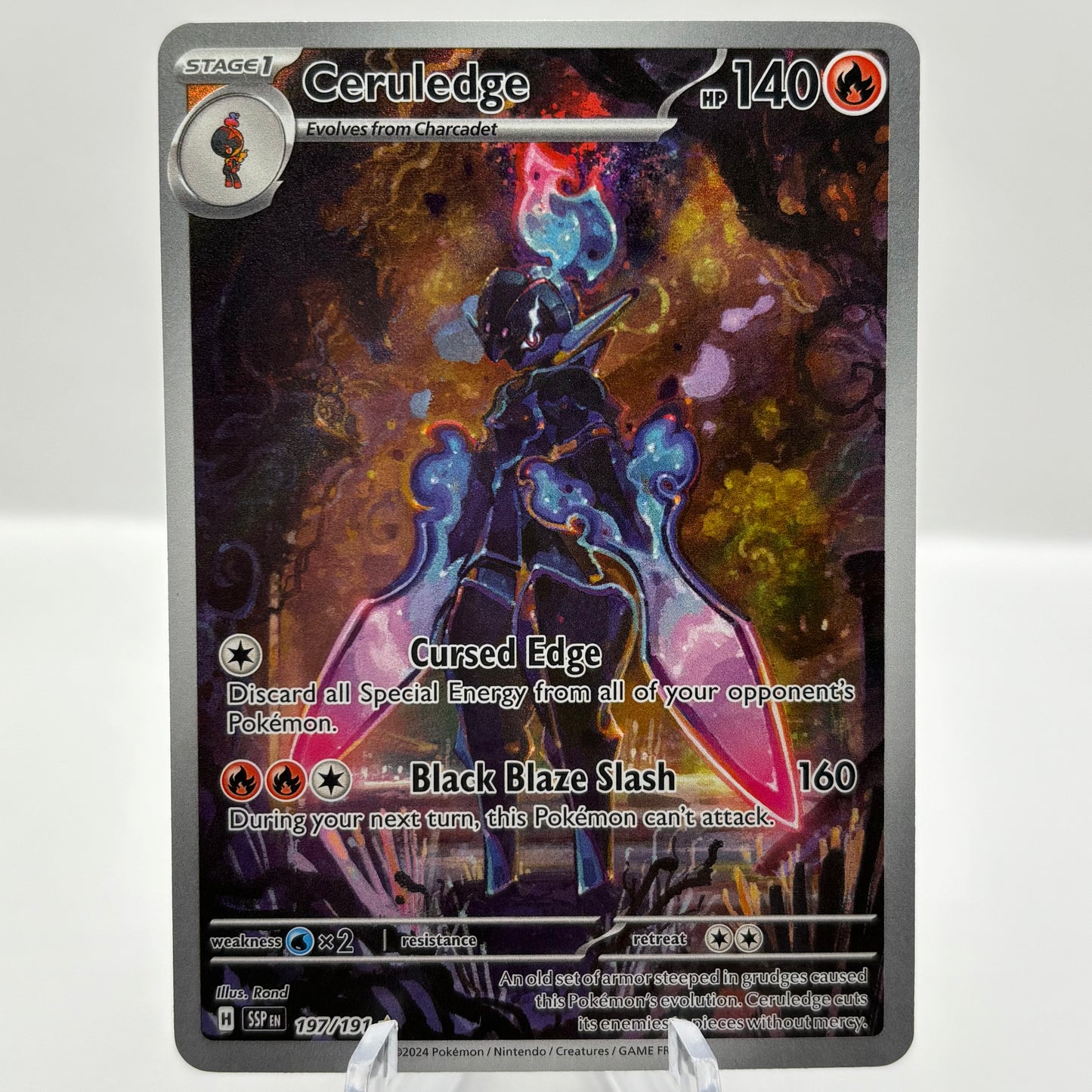 Ceruledge - 197/191 - SV08: Surging Sparks Single Card