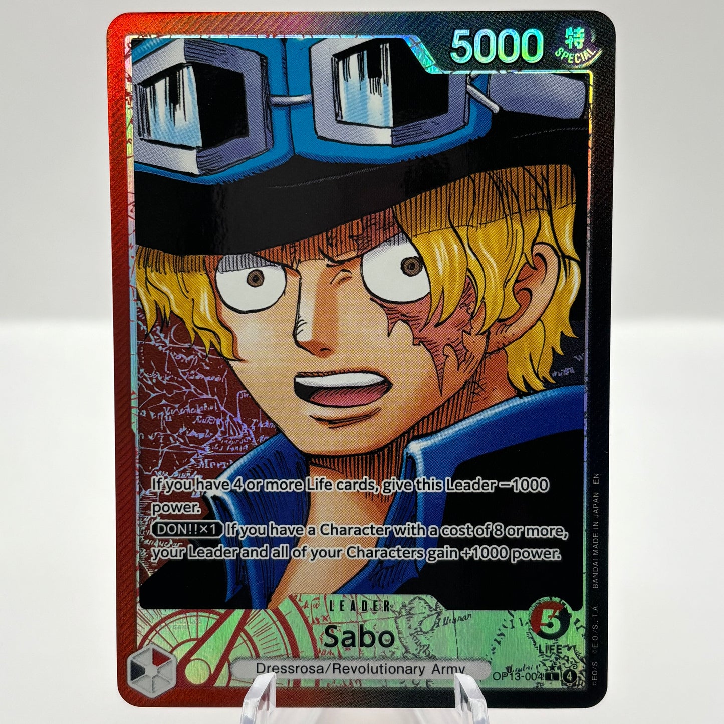 Sabo (004) (Alternate Art) - Carrying On His Will (OP13) Single Card