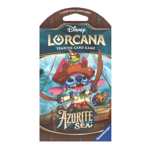 Lorcana TCG: Azurite Sea Sleeved Booster Pack