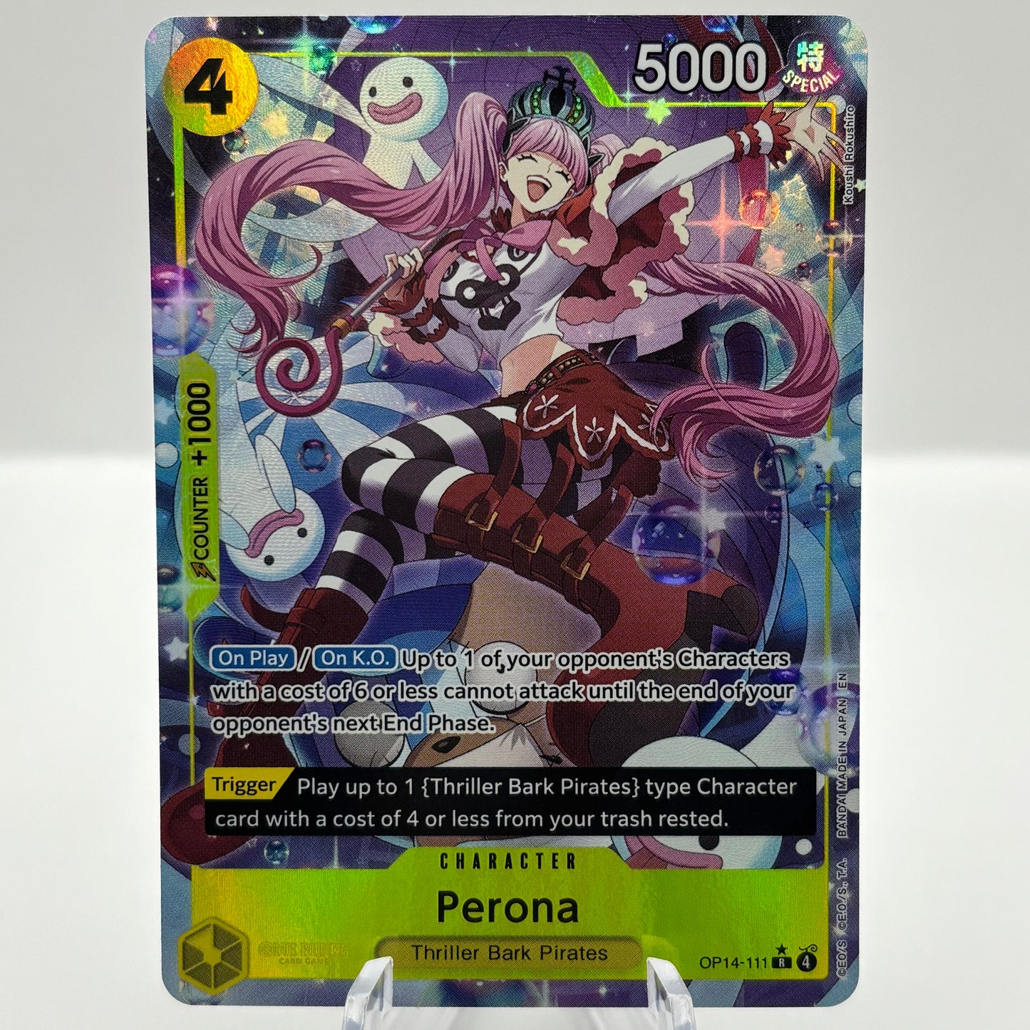 Perona - OP14-111 (Alternate Art) - The Azure Sea's Seven (OP14) Single Card