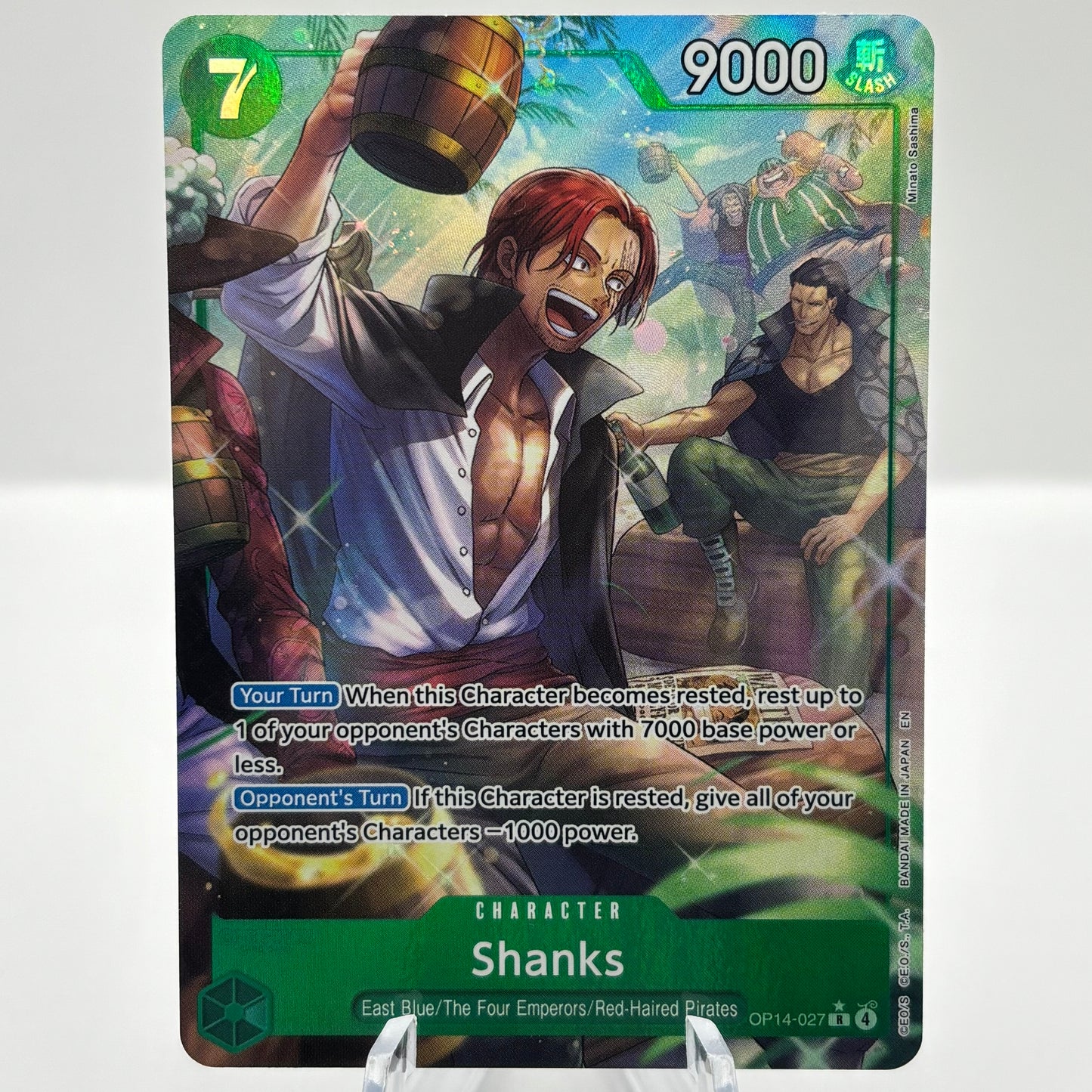 Shanks (Alternate Art) - The Azure Sea's Seven (OP14) Single Card