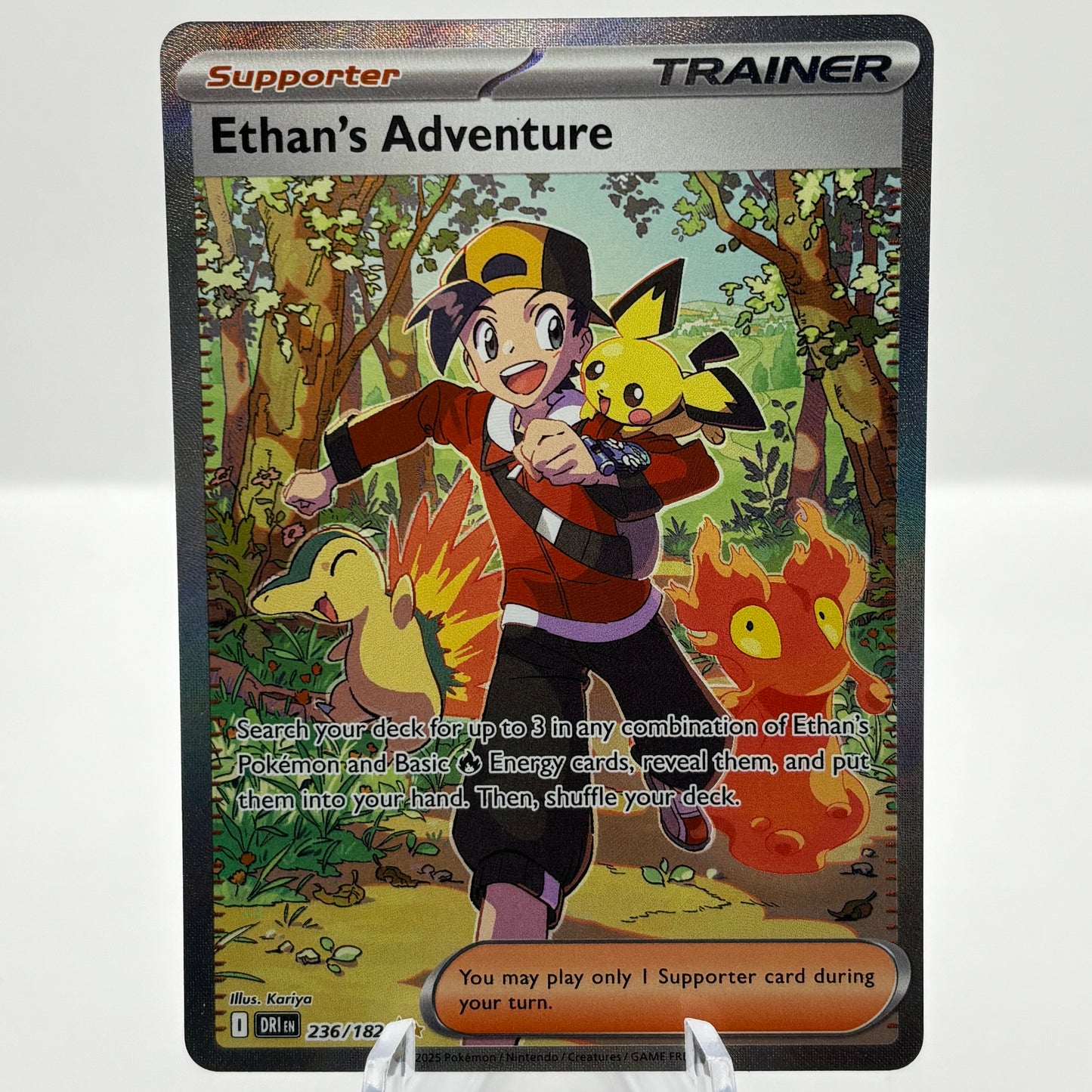 Ethan's Adventure - 236/182 - SV10: Destined Rivals (DRI) Single Card
