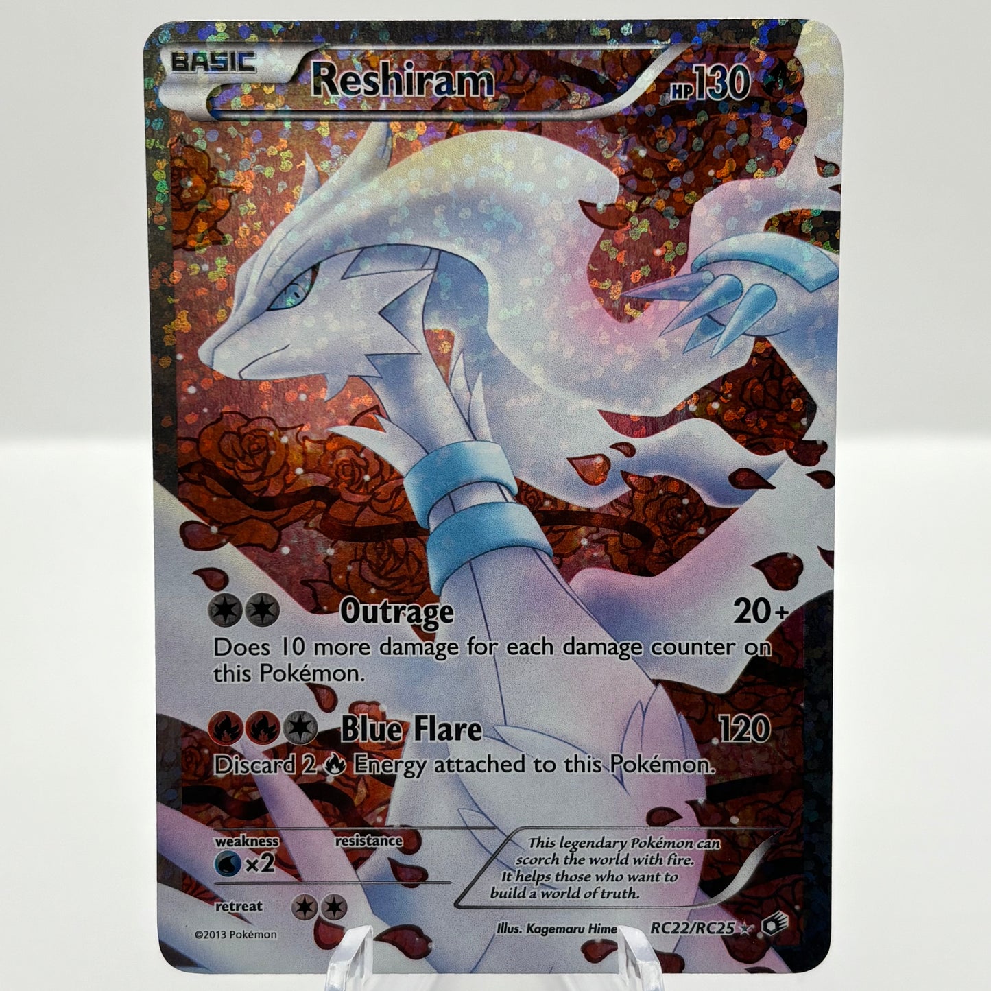 Reshiram (Full Art) - Legendary Treasures: Radiant Collection (LTR) Single Card