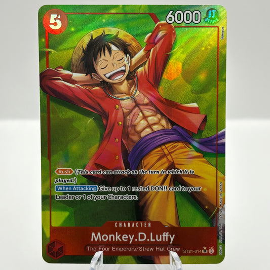Monkey.D.Luffy (014) (Parallel) - Starter Deck EX: Gear 5 (ST21) Single Card